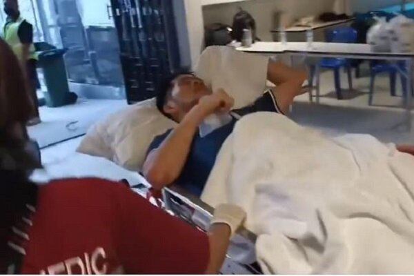 کاپیتان تیم ملی فوتسال تایلند راهی بیمارستان شد