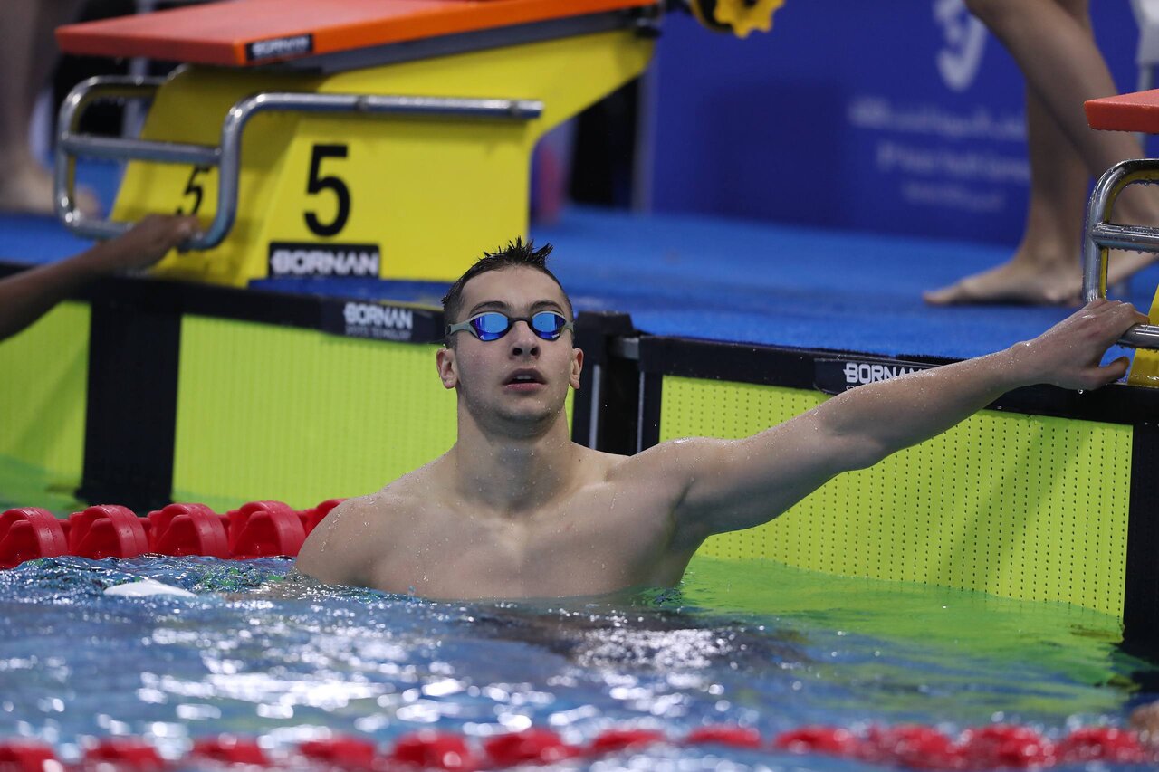 کسب اولین مدال شنای ایران در تاریخ بازی‌های آسیایی جوانان توسط  غلامی