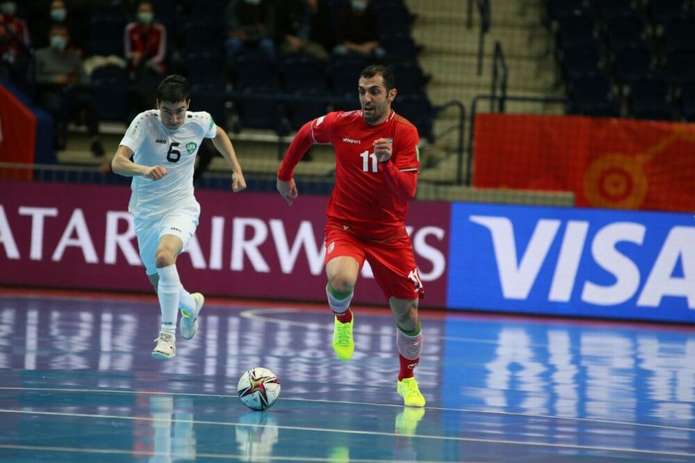کسب سیامین پیروزی تیم ملی فوتسال ایران مقابل ازبکستان