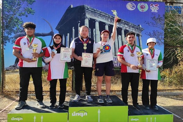 کسب ۶ مدال تیمی ایران در مسابقات تیراندازی با کمان ارمنستان