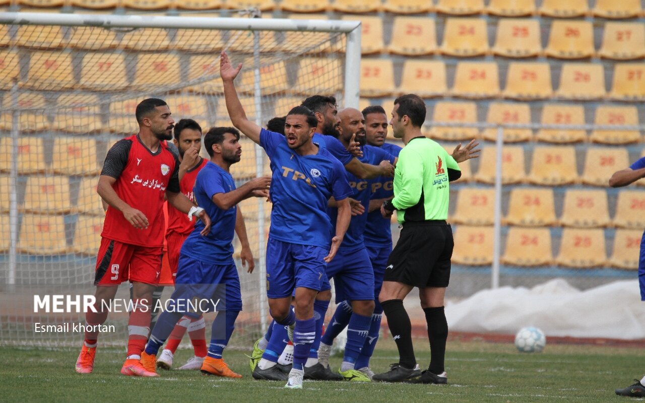 کسر سه امتیاز از تیم لیگ دسته اولی فوتبال