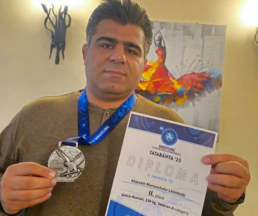 کشتی‌گیر بیجاری نایب‌قهرمان جهان شد