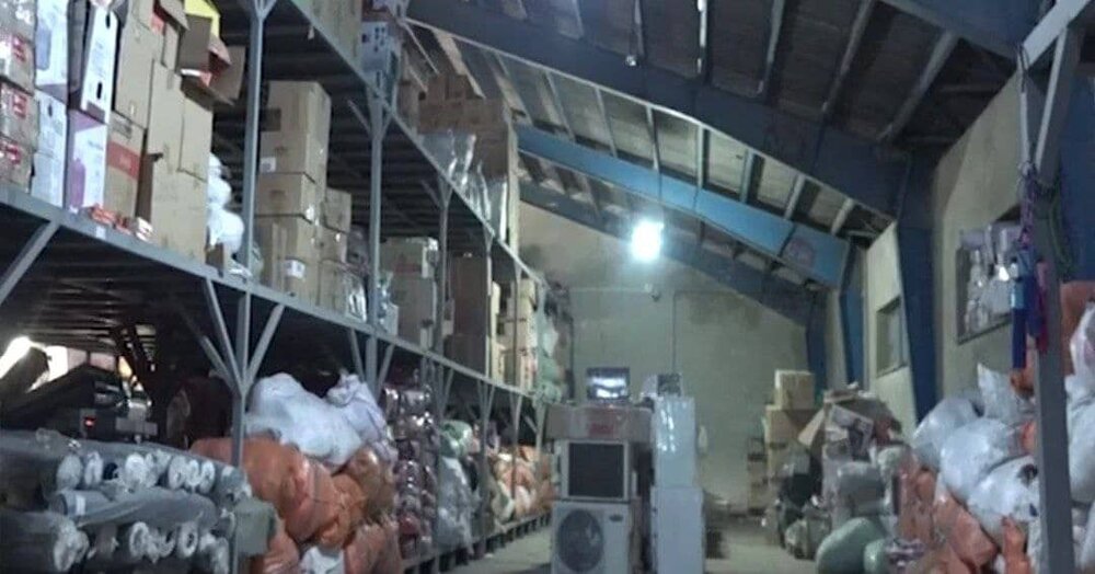 کشف انبار کالاهای قاچاق در جنوب تهران