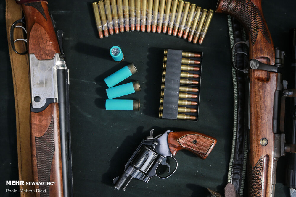 کشف سلاح‌های جنگی با ۱۰۰ گلوله در حکیمیه