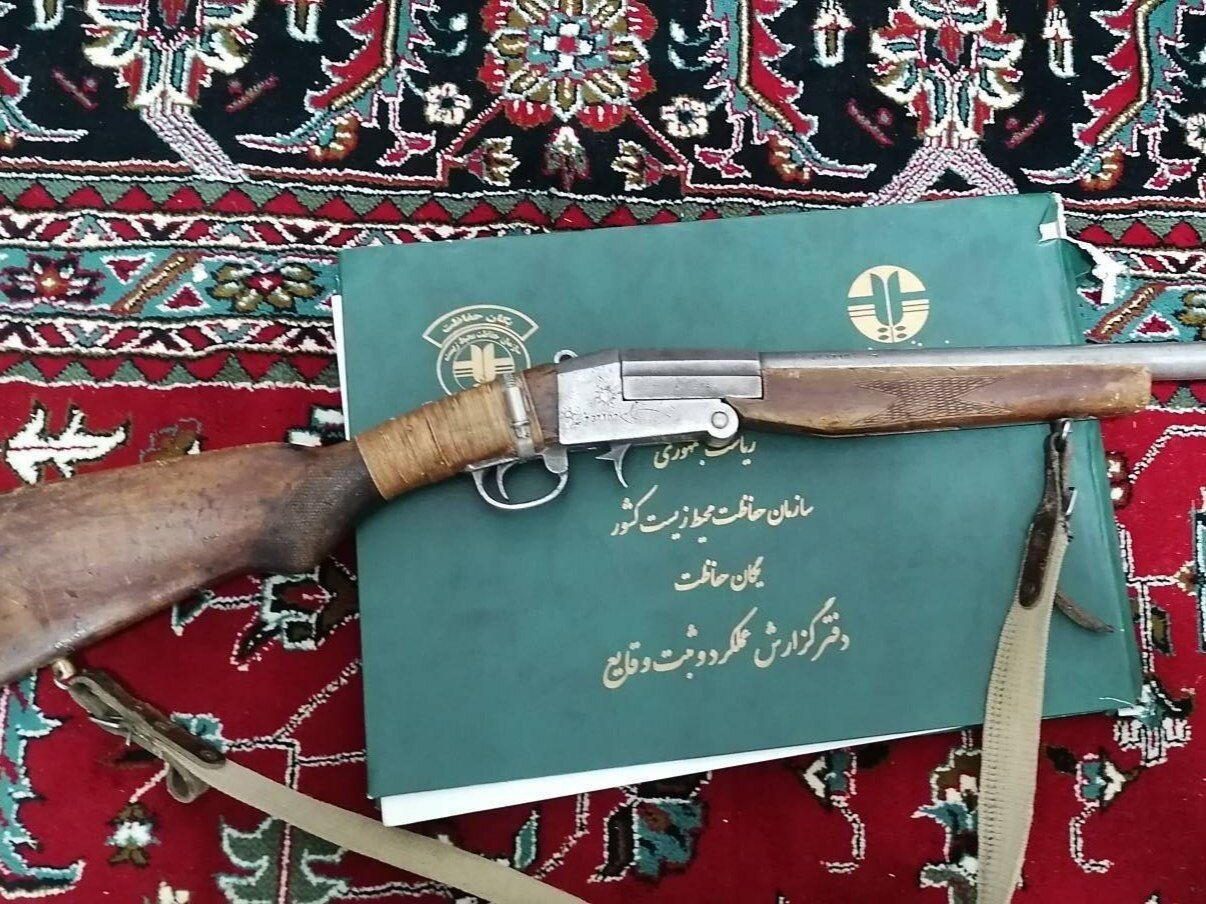 کشف یک قبضه اسلحه در ارتفاعات اورامان