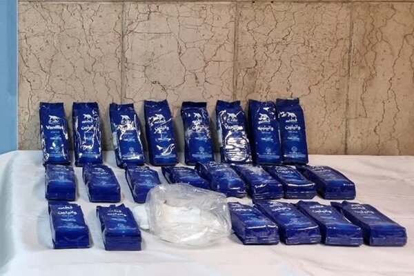 کشف ۱۲ کیلو پودر وانیل آغشته به مخدر شیشه