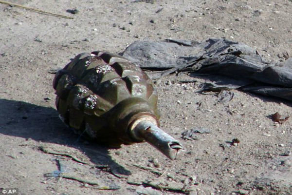 کشف ۲۵ کیلوگرم مواد اولیه ساخت نارنجک دستی