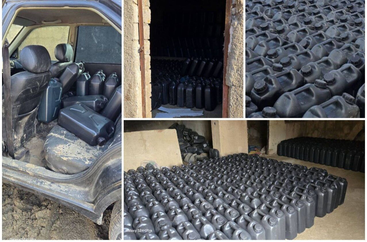 کشف ۴۴۰ هزار لیتر سوخت قاچاق در گمرکات کردستان