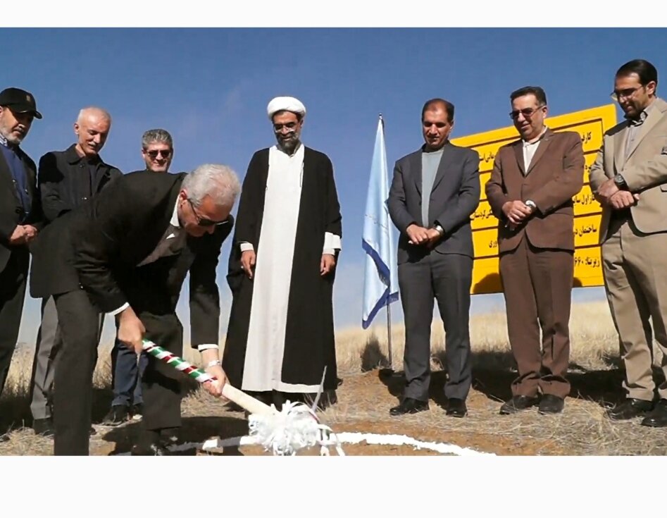 کلنگزنی احداث ساختمان پارک علم و فناوری در علوم پزشکی کردستان