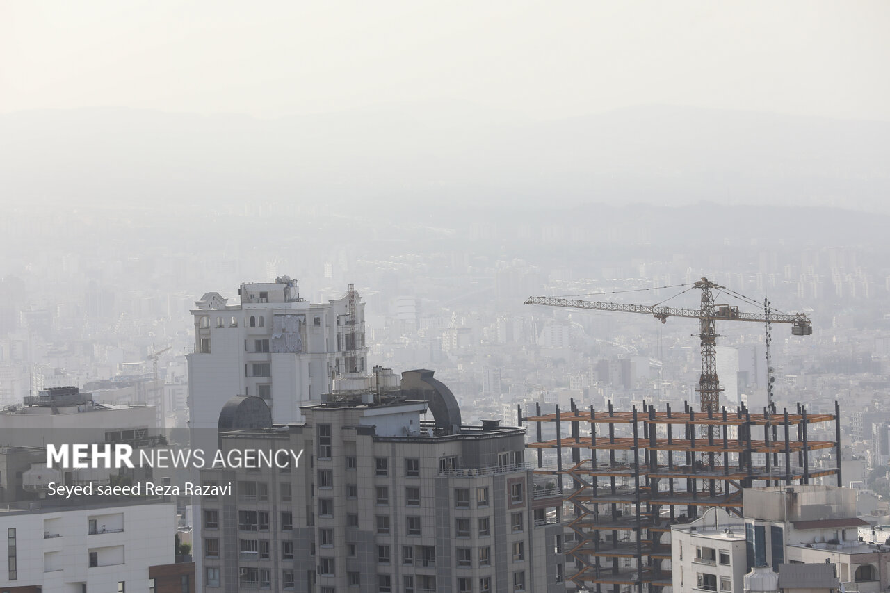 کیفیت هوای تهران برای گروههای حساس ناسالم است