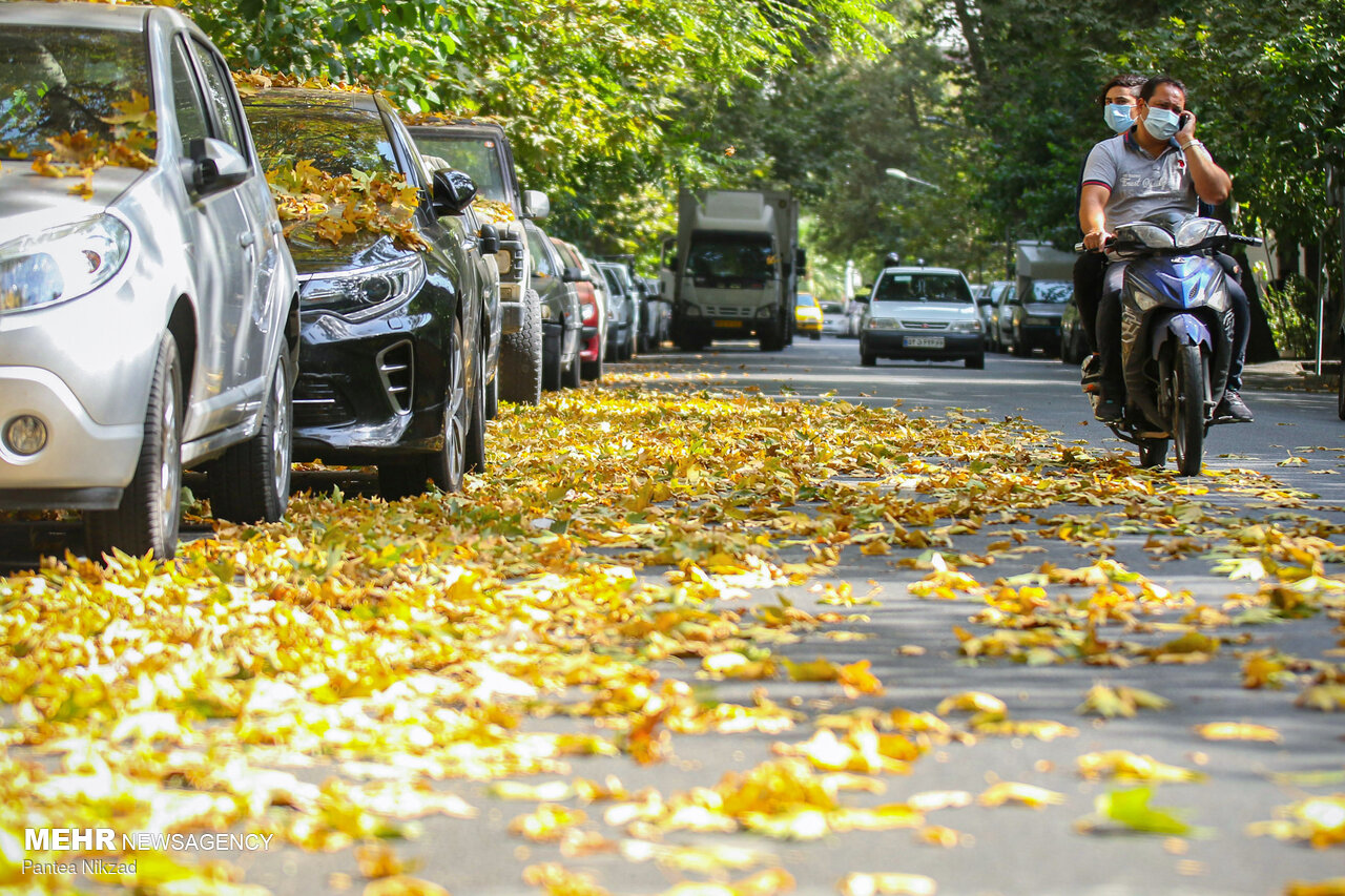 کیفیت هوای تهران در شرایط قابل قبول قرار گرفت