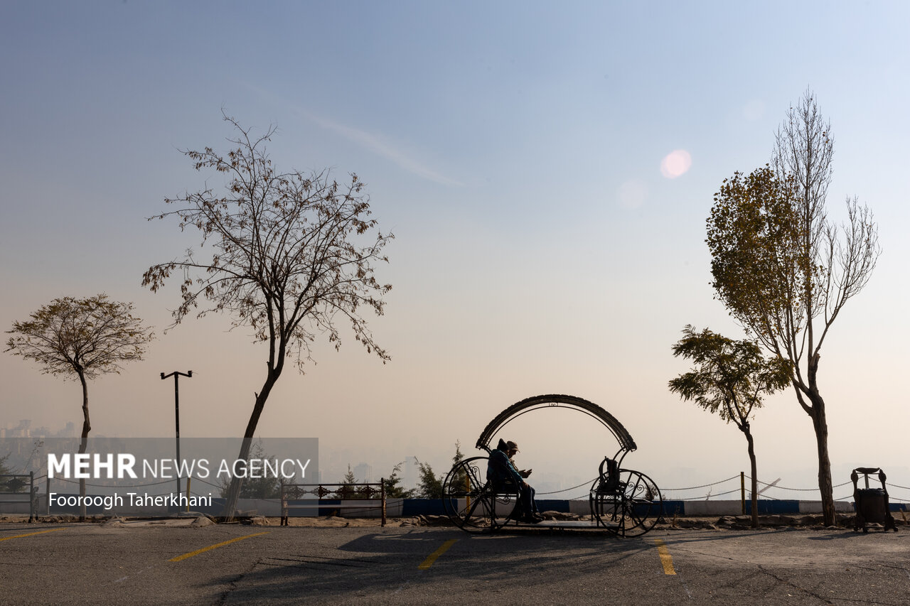 کیفیت هوای تهران قابل قبول و در مرز آلودگی است