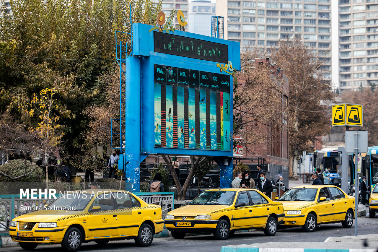 کیفیت هوای تهران قابل‌قبول است