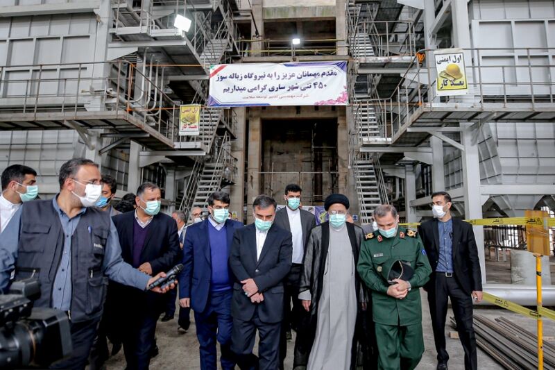 گام‌های تکمیلی دولت برای افتتاح نیروگاه زباله‌سوز ساری