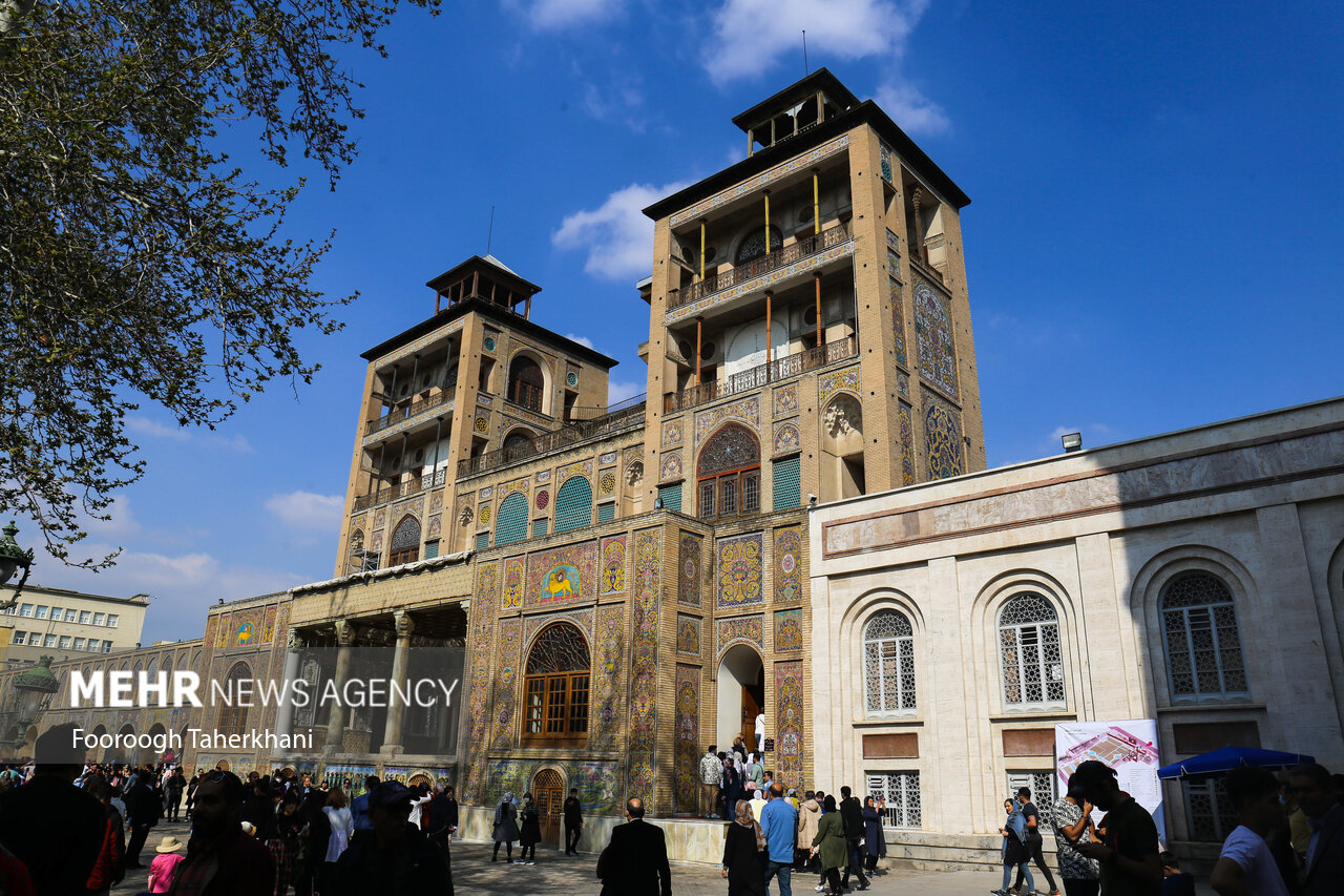 گردشگران نوروزی از درب «باب عالی» به کاخ گلستان بیایند