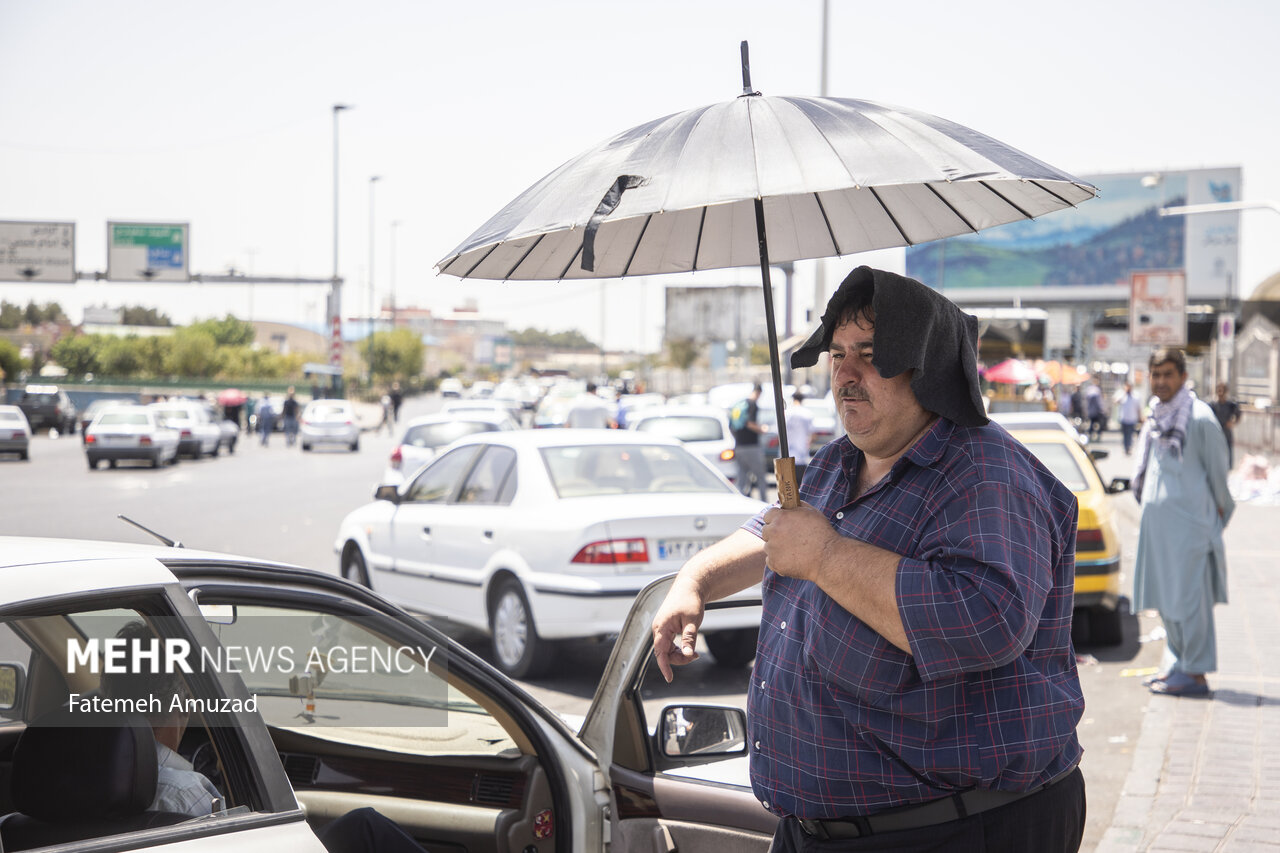 گرمای هوای تهران