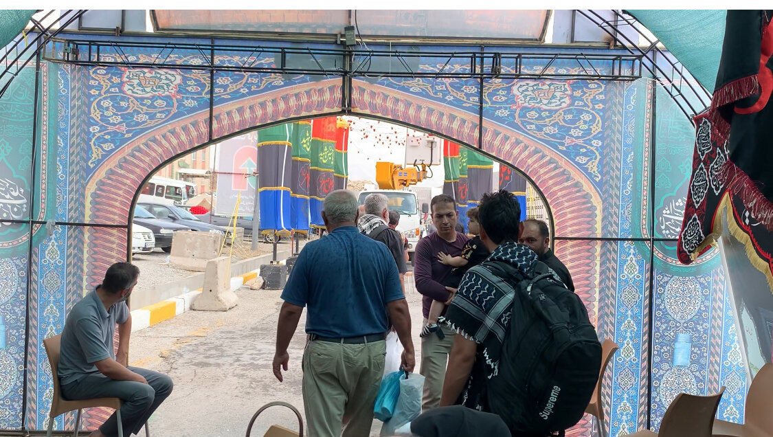 گزارش میدانی خبرنگار مهر از مرز تمرچین عصر یکشنبه
اربعین