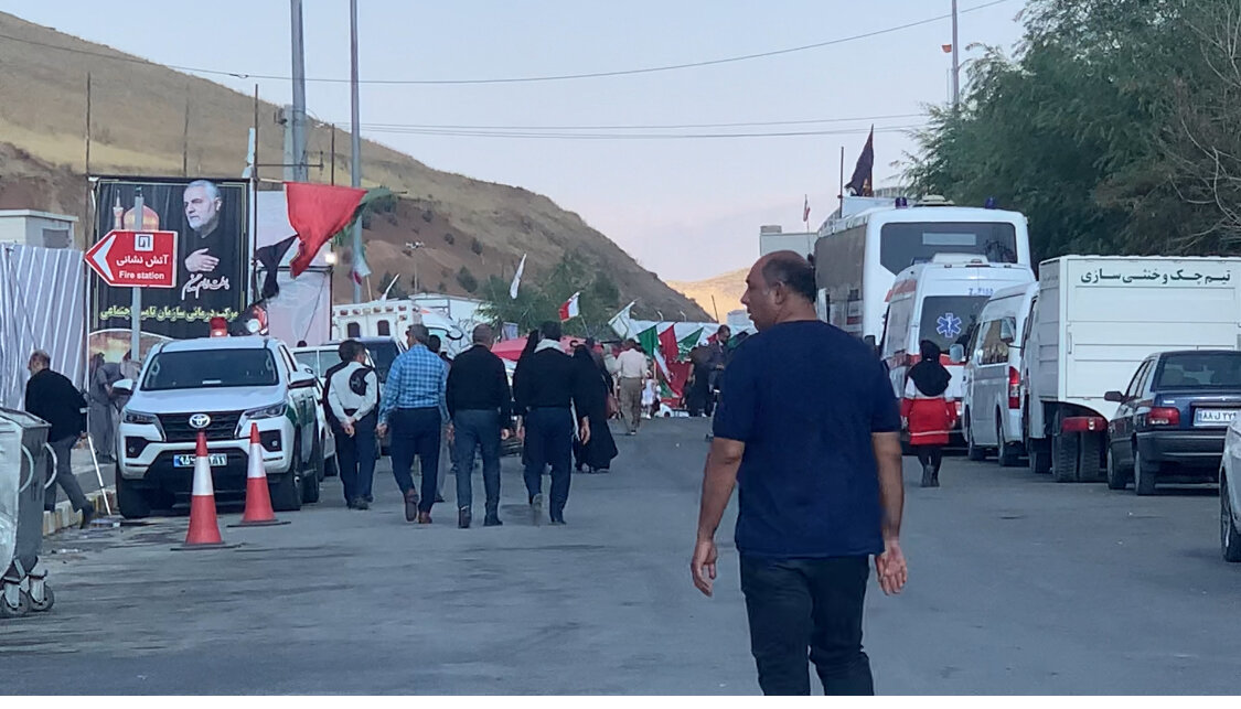 گزارش میدانی مهر از مرز تمرچین عصر پنجشنبه