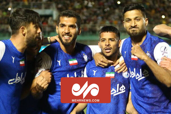 گل پیروزی‌بخش مهدی قائدی برای استقلال مقابلآلومینیوم