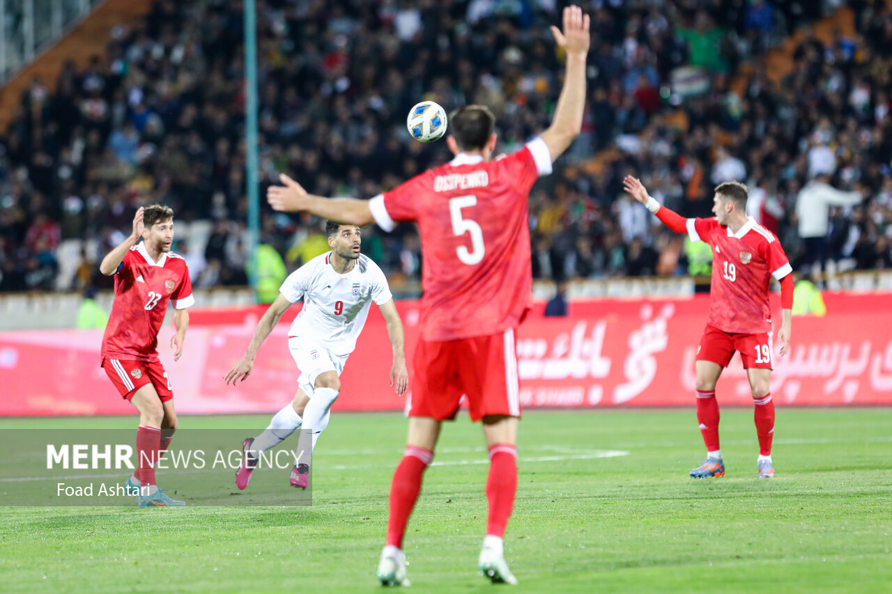 گلایه بازیکن تیم ملی روسیه از شرایط غذایی و اسکان درتهران!