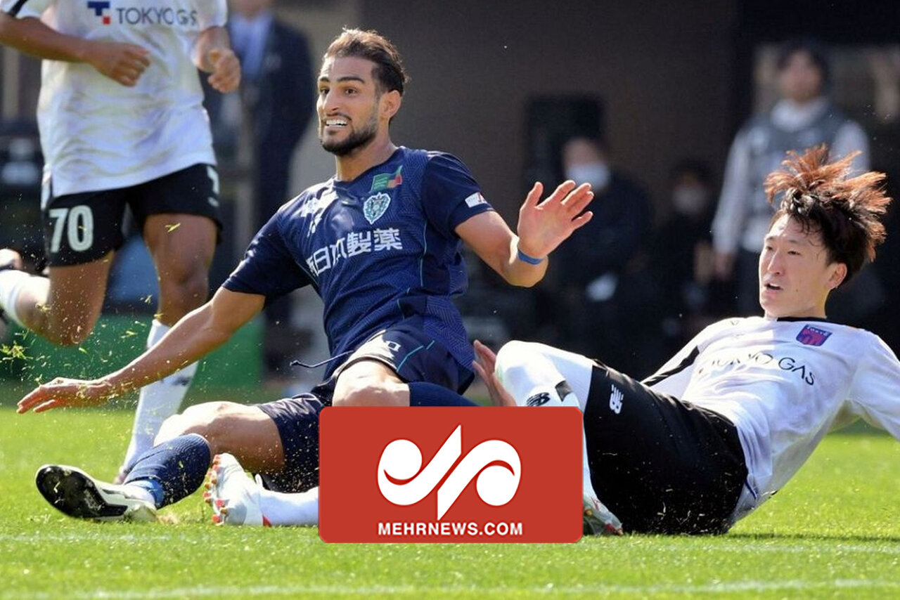 گلزنی شهاب زاهدی در تیم آویسپا ژاپن