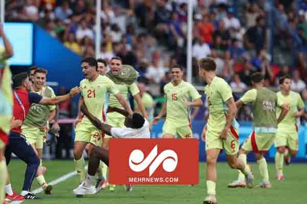 گلهای تیم فوتبال اسپانیا برابر فرانسه و کسب مدال طلای
المپیک