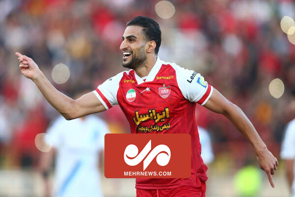 گلهای پرسپولیس به پیکان / شهاب زاهدی هتریک کرد