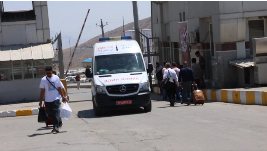 گوشه هایی از استقرار واقدامات اورژانس آذربایجان غربی درمرز
تمرچین