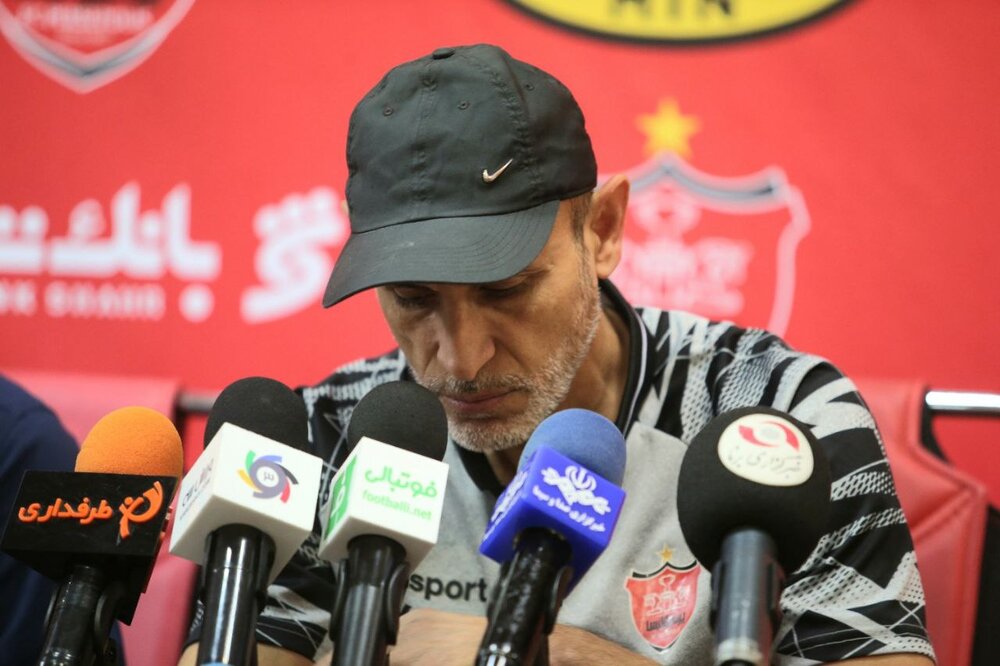 یحیی گل محمدی به نشست خبری بازی با ملوان نرسید