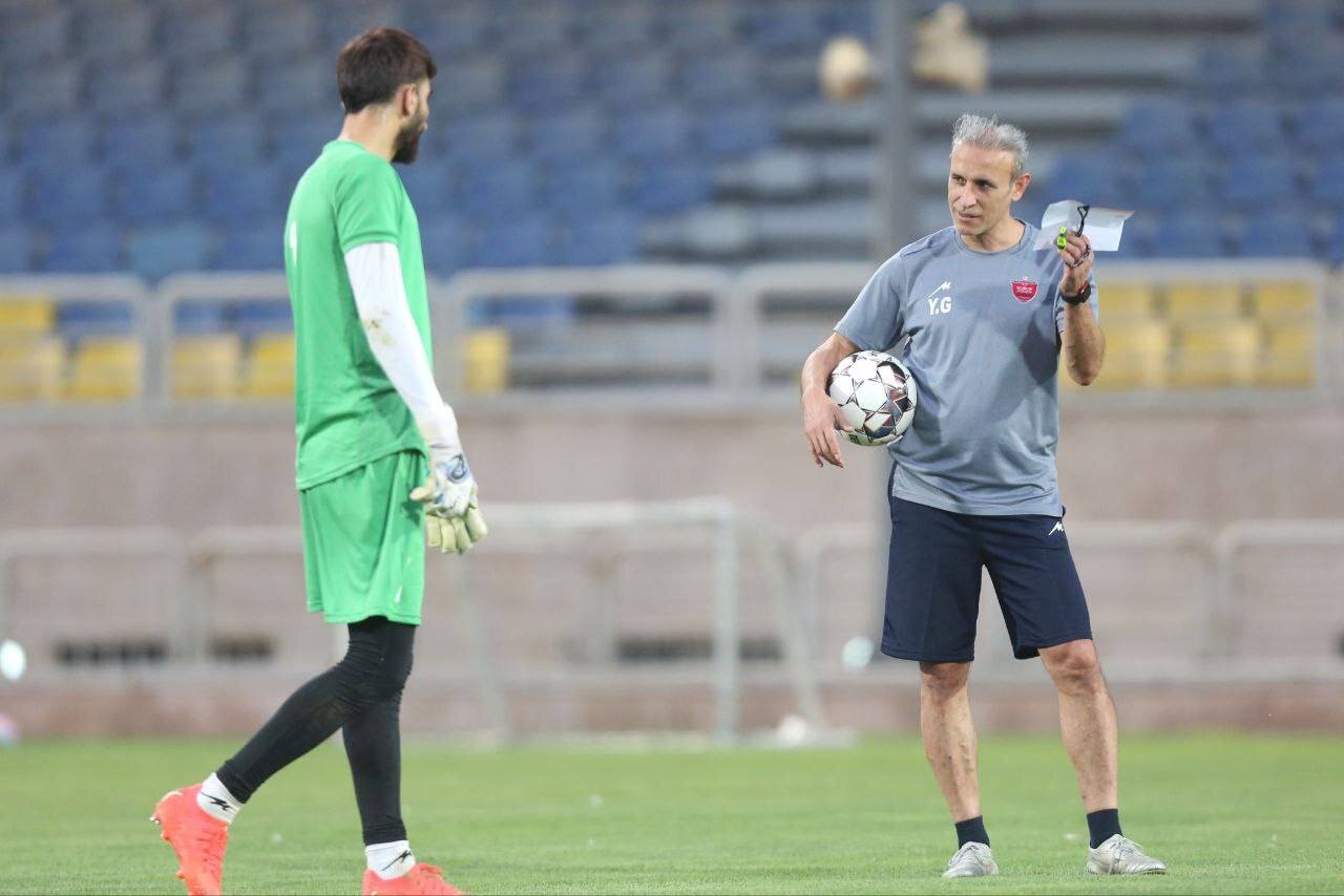 یحیی گلمحمدی به تمرینات پرسپولیس بازگشت