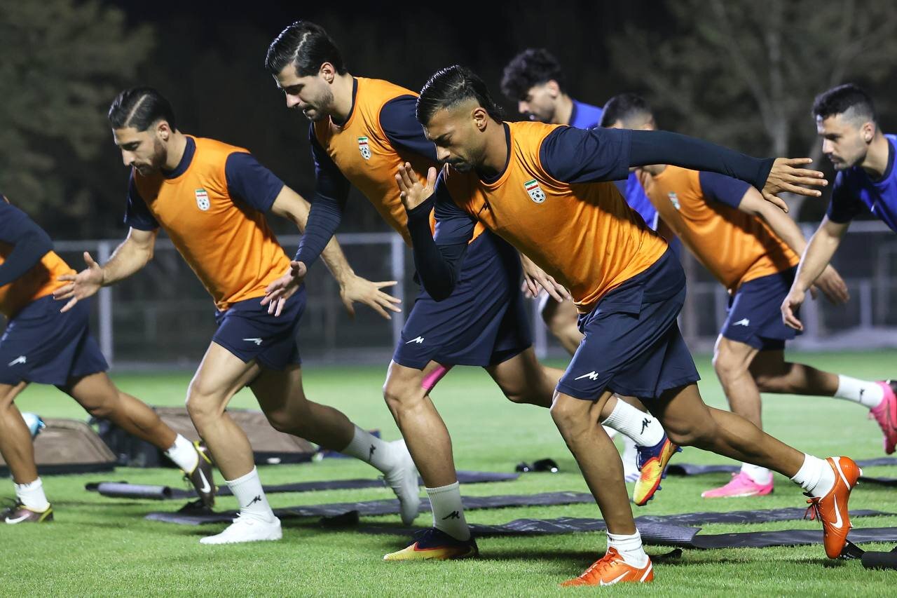 یرنامه تاکتیکی تیم ملی ایران در نخستین تمرین گروهی