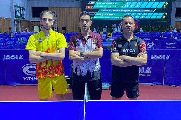 یک ایرانی صدرنشین برترینهای پاراتنیس روی میز آسیاشد