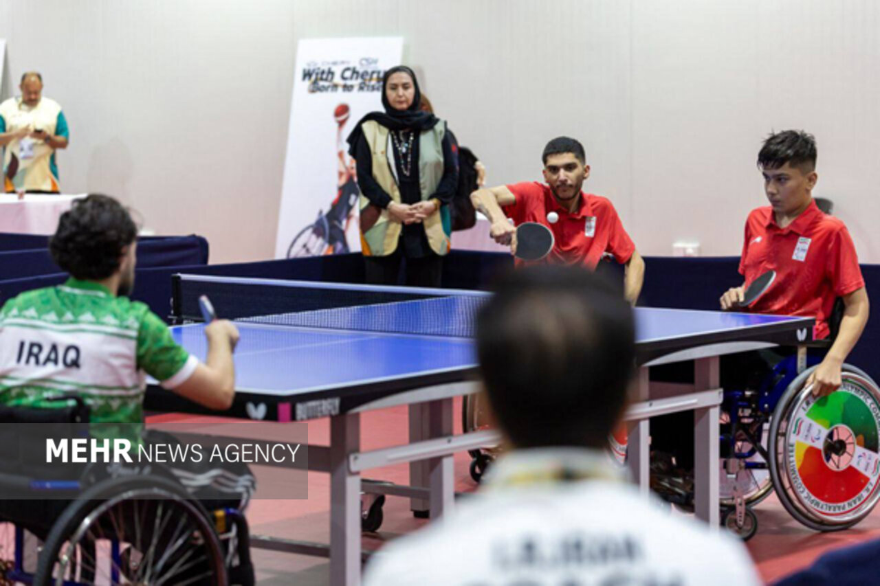 یک برد و چهار باخت دیگر برای پاراتنیس روی میز ایران