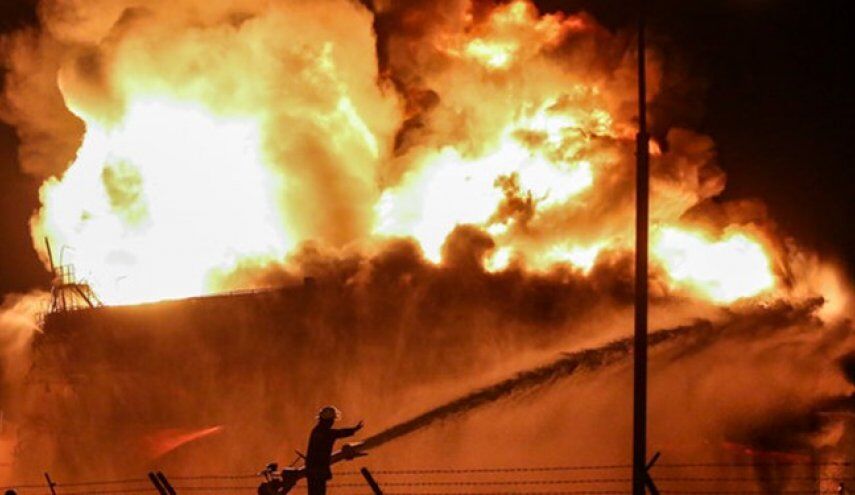 یک مصدوم حادثه آتشسوزی در پتروپالایش کاوشگران ماهشهر درگذشت