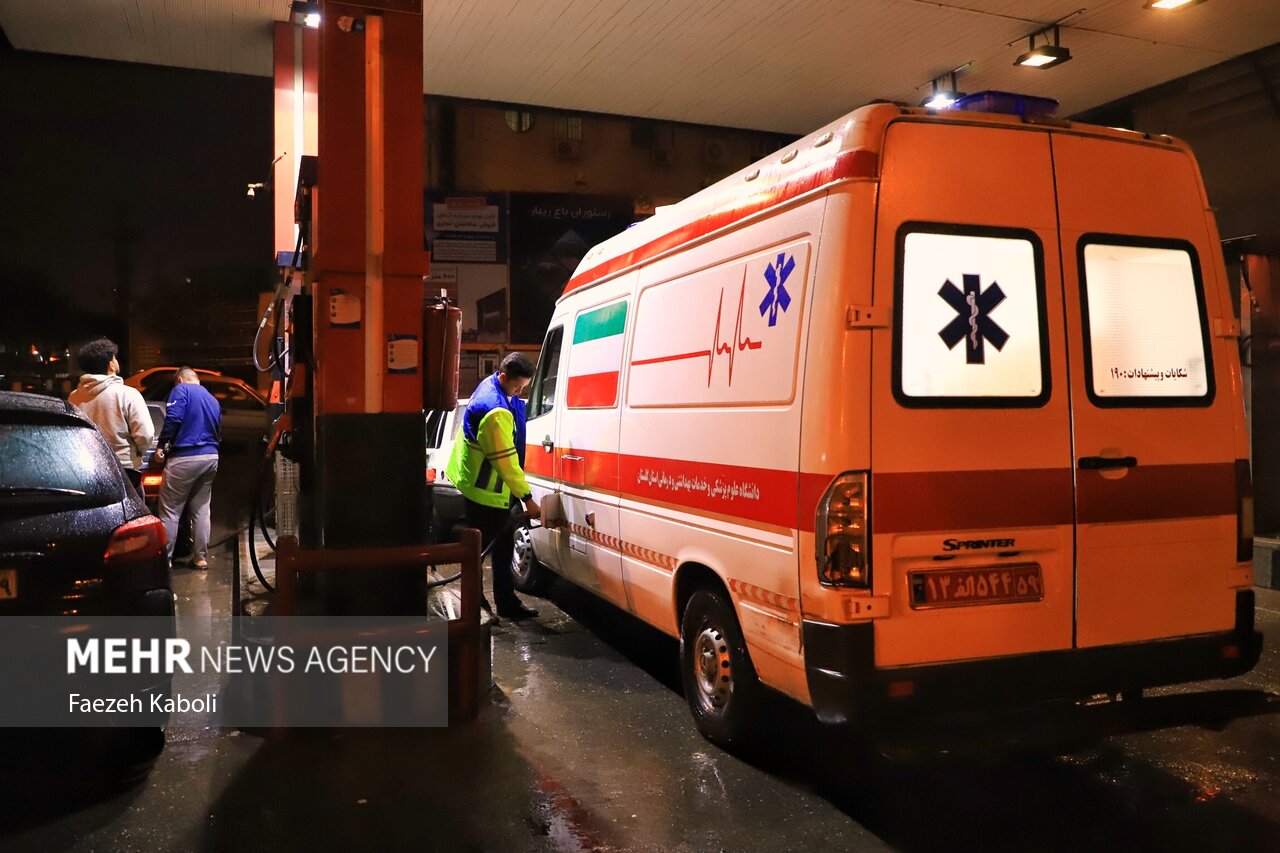 ۱۲ مصدوم در حادثه آتش سوزی محله نامجو