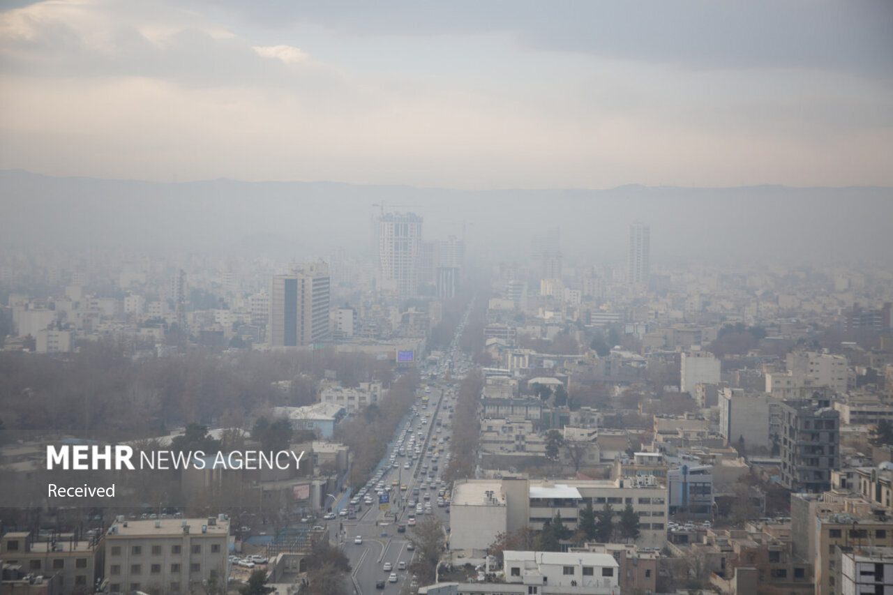 ۱۵ ایستگاه سنجش کیفیت هوای تهران در وضعیت «قابل قبول»
