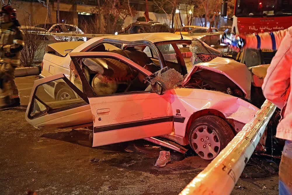 ۲ تصادف مرگبار در شبکه معابر پایتخت به دلیل سرعتغیرمجاز