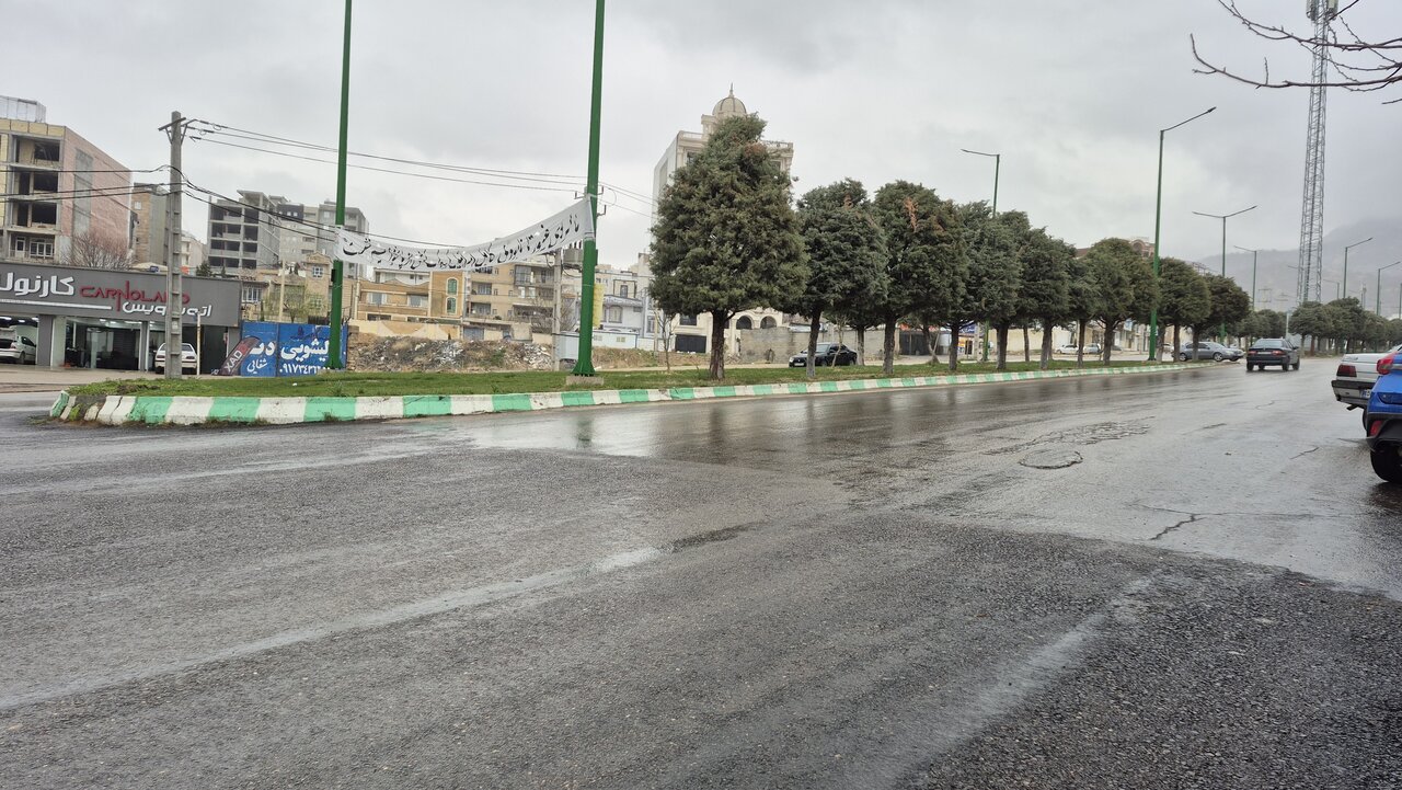 ۲۱ جاده کشور تحت تاثیر بارندگی است
