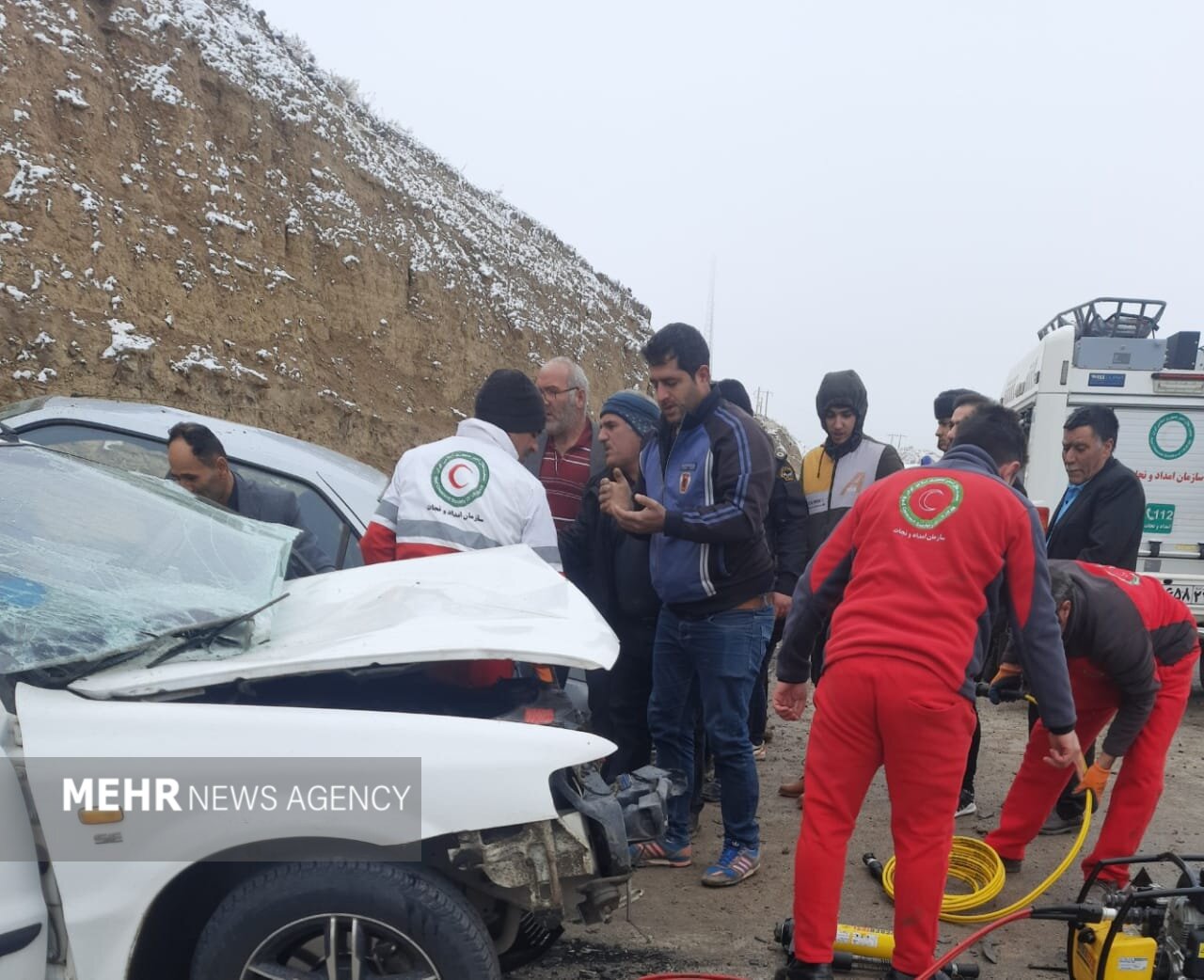 ۲۱ مجروح در ۳ حادثه محورهای مواصلاتی قوچان