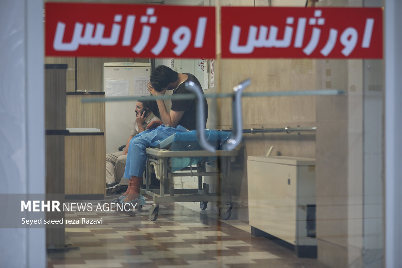 ۲۳ نفر مصدوم در حوادث چهارشنبه آخر سال در گیلان