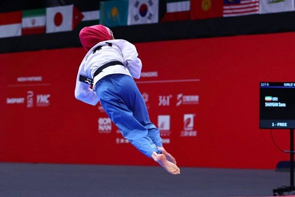 ۳ مدال برنز برای پومسه فری استایل ایران