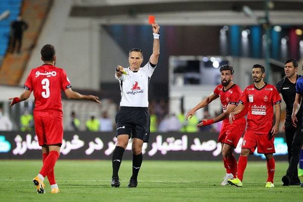 ۳۶ کارت قرمز پیش ظهور VAR در دربی/ از اخراج قلعه نویی تاعالیشاه