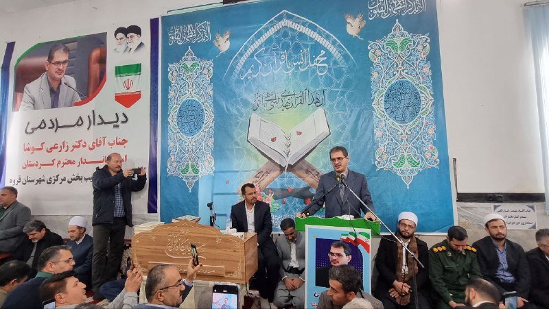 ۳۶۶ کیلومتر راه روستایی در قروه طی ۲ سال احداث شد