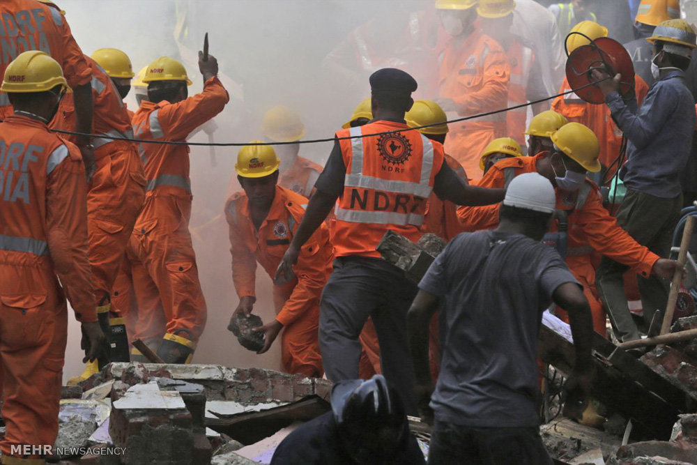 ۴ کشته و ۶ زخمی در اثر سقوط بالابر نیروگاهی در مرکز هند
