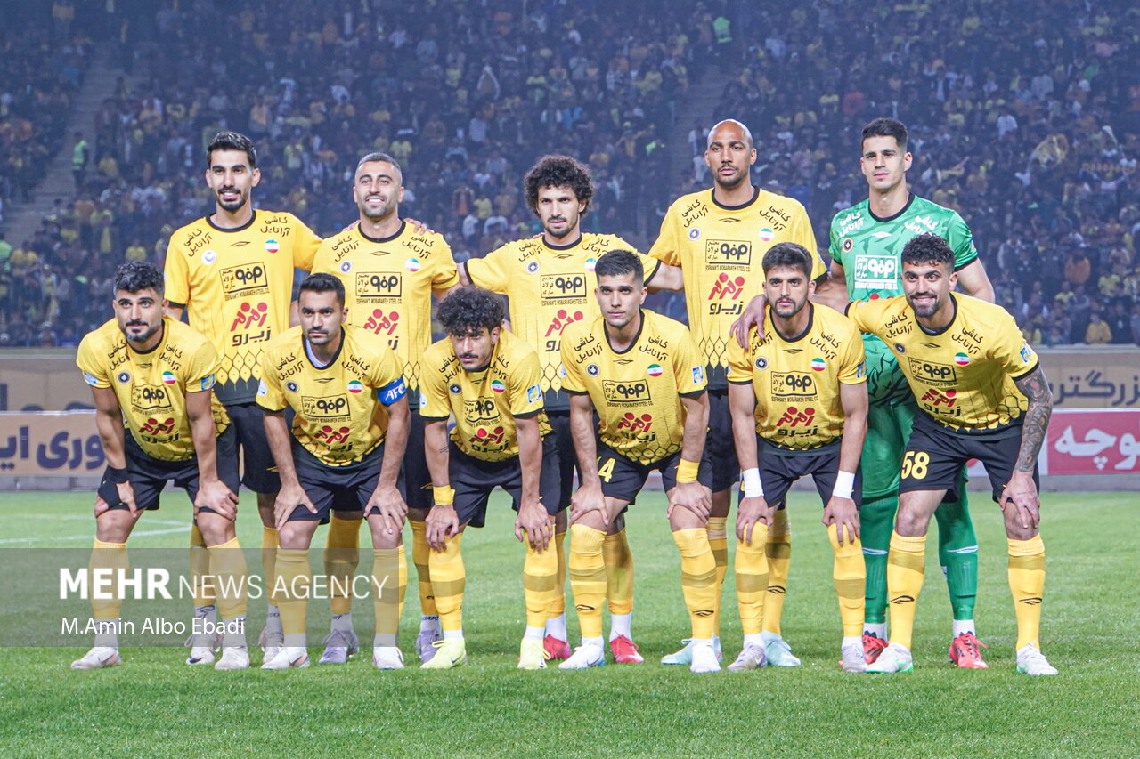 ۶ بازیکن سپاهان بازی با مس رفسنجان را از دست دادند