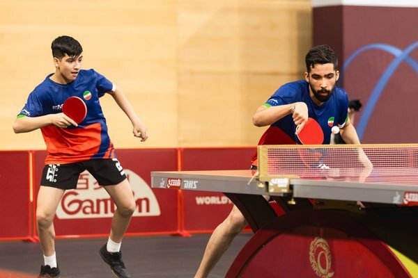 ۶۱ پله صعود برای تیم دوبل ایران در رنکینگ جهانی تنیس روی میز