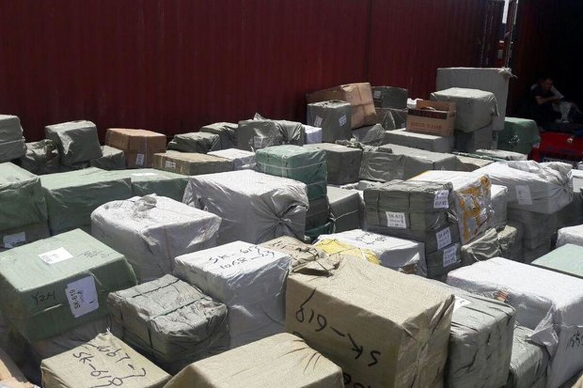 ۷.۵ میلیارد ریال کالای قاچاق در قم کشف شد