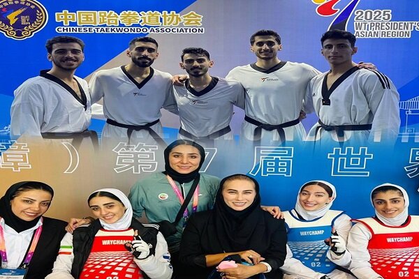 ۸ مدال طلا، نقره و برنز حاصل تلاش تکواندوکاران ایران در روز نخست