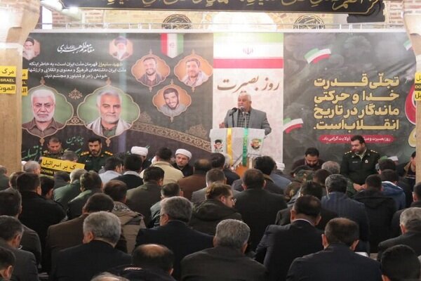 ۹ دی روز جدایی صف حق و باطل بود/شرکت در انتخابات وظیفه شرعی
است