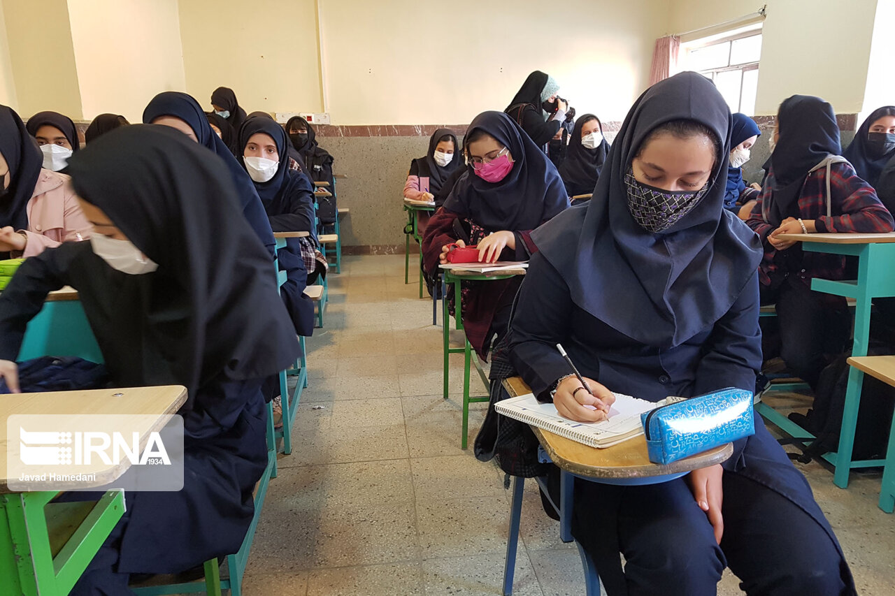 ۹۵ درصد از دانش آموزان استان همدان در مدارس حاضر شدند